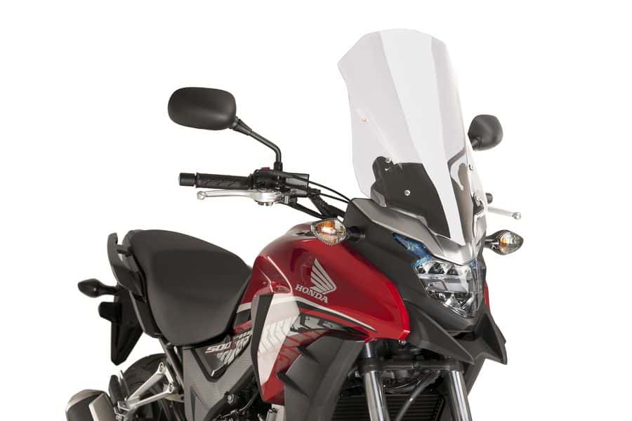 Puig Touring Screen | Clear | Honda CB 500 X 2016>2023-M8901W-Screens-Pyramid Motorcycle Accessories