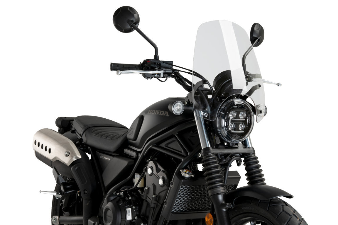 Puig Touring Screen | Clear | Honda CL 500 2023>Current -  Shop name