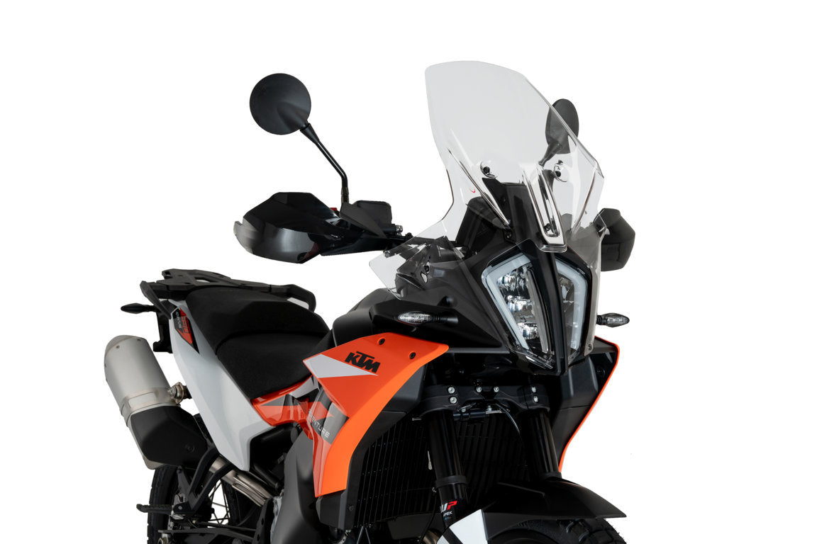 Puig Touring Screen | Clear | KTM 890 Adventure/R 2023>Current-M21611W-Screens-Pyramid Motorcycle Accessories