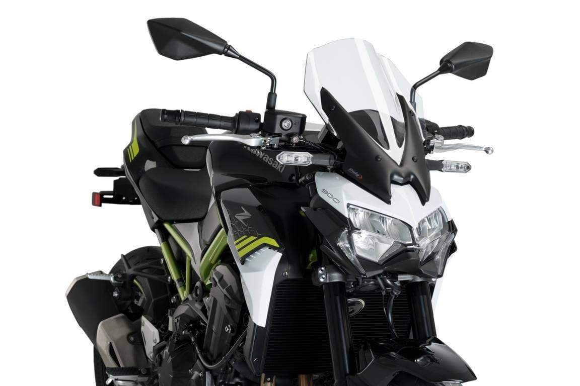 Puig Touring Screen | Clear | Kawasaki Z 900 2020>Current-M3841W-Screens-Pyramid Motorcycle Accessories
