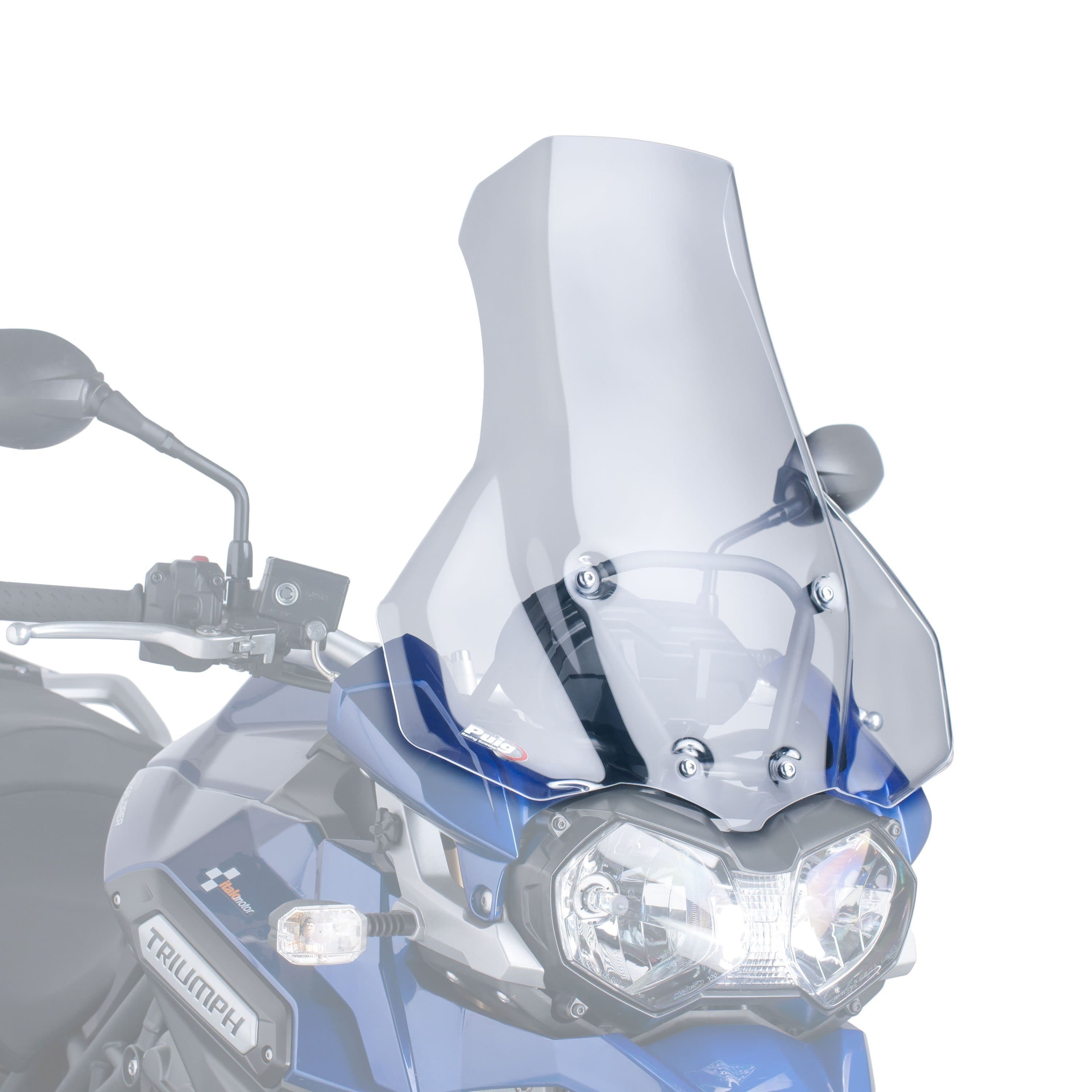 Puig Touring Screen | Clear | Triumph Tiger Explorer 1200 XC/XCX/XRA/Low 2013>2015 -  Shop name