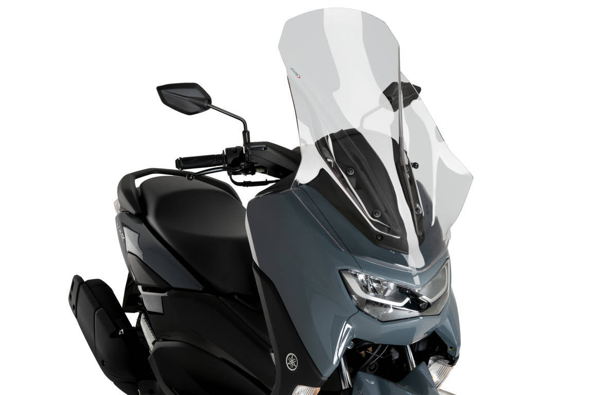 Puig Touring Screen | Clear | Yamaha NMAX 125 2021>Current-M21802W-Screens-Pyramid Motorcycle Accessories