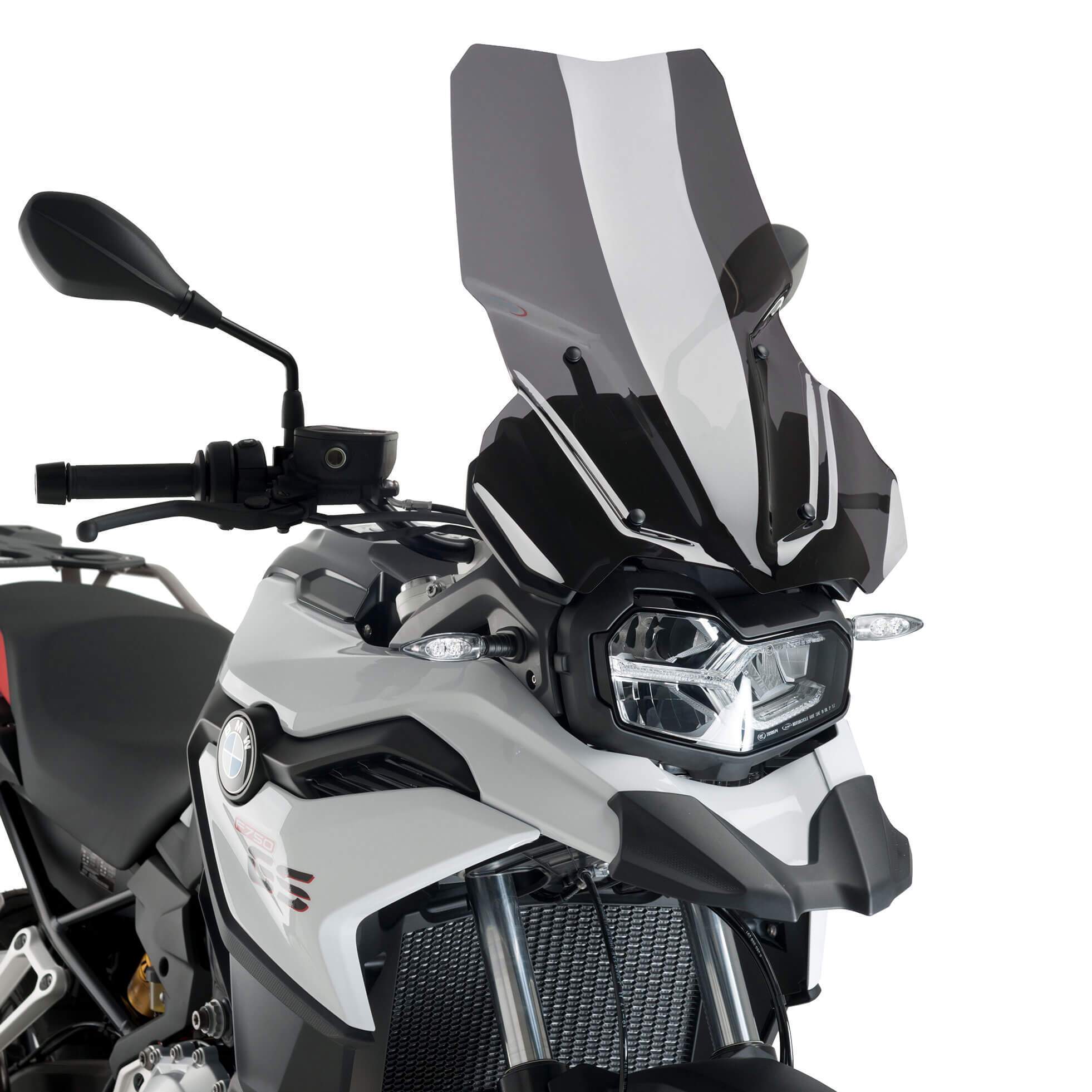 Puig Touring Screen | Dark Smoke | BMW F 750 GS 2018>Current-M9770F-Screens-Pyramid Motorcycle Accessories