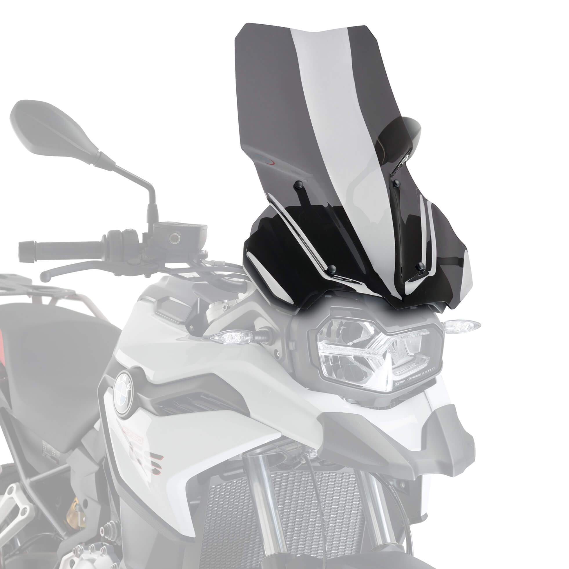 Puig Touring Screen | Dark Smoke | BMW F 750 GS 2018>Current-M9770F-Screens-Pyramid Motorcycle Accessories