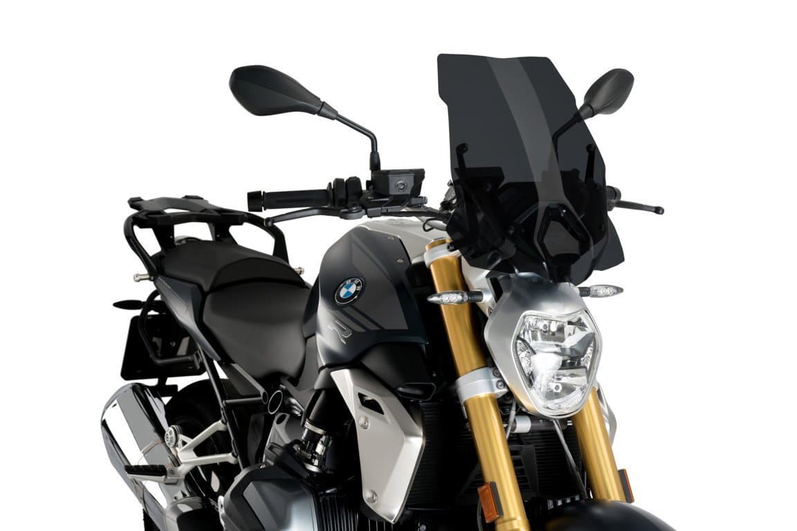 Puig Touring Screen | Dark Smoke | BMW R 1250 R 2019>Current (With BMW screen support) -  Shop name