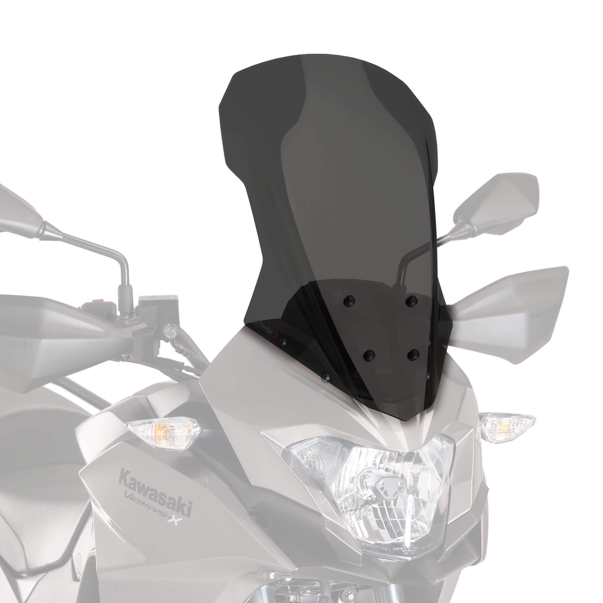 Puig Touring Screen | Dark Smoke | Kawasaki Versys-X 300 2017>2023 -  Shop name