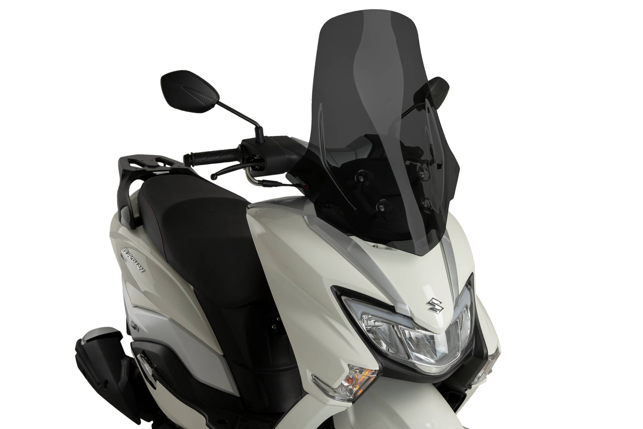Puig Touring Screen | Dark Smoke | Suzuki Burgman Street 125EX 2023>Current -  Shop name