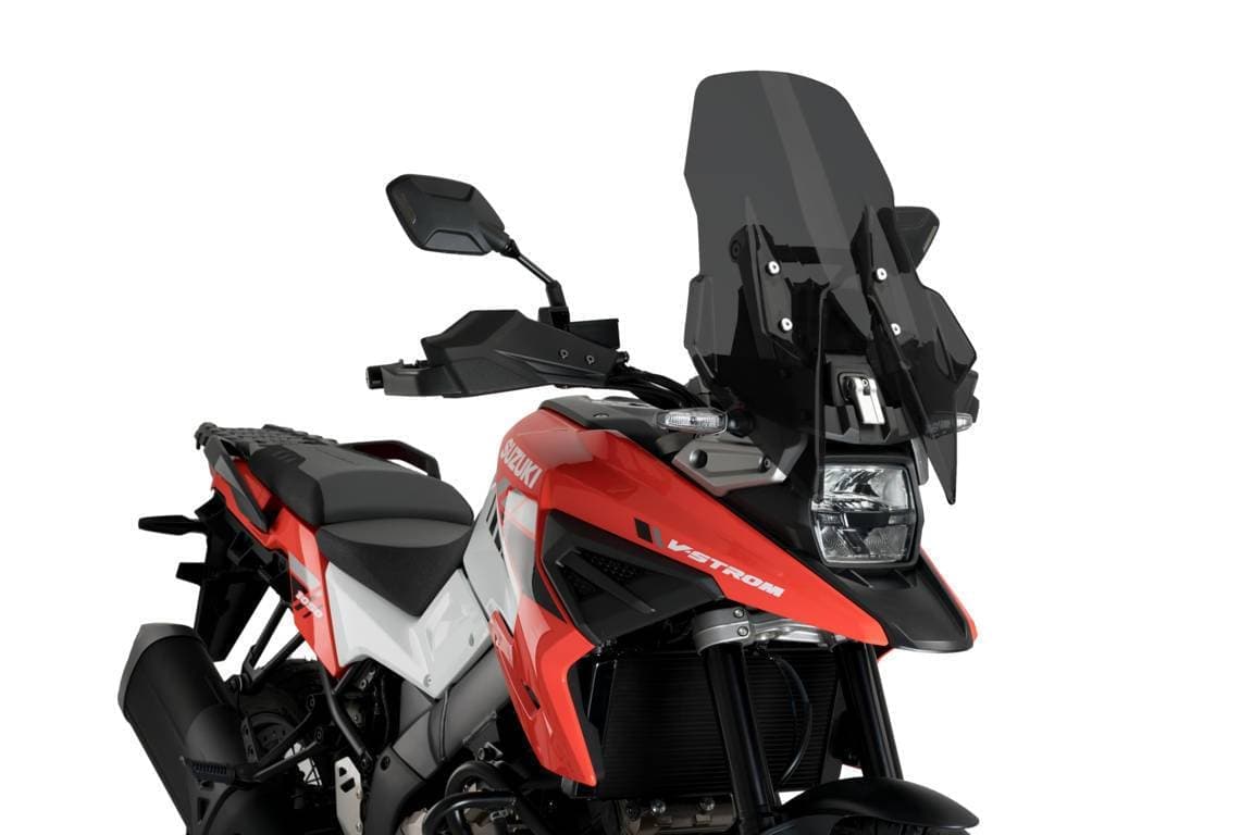 Puig Touring Screen | Dark Smoke | Suzuki V-Strom 1050XT 2020>Current-M20411F-Screens-Pyramid Motorcycle Accessories