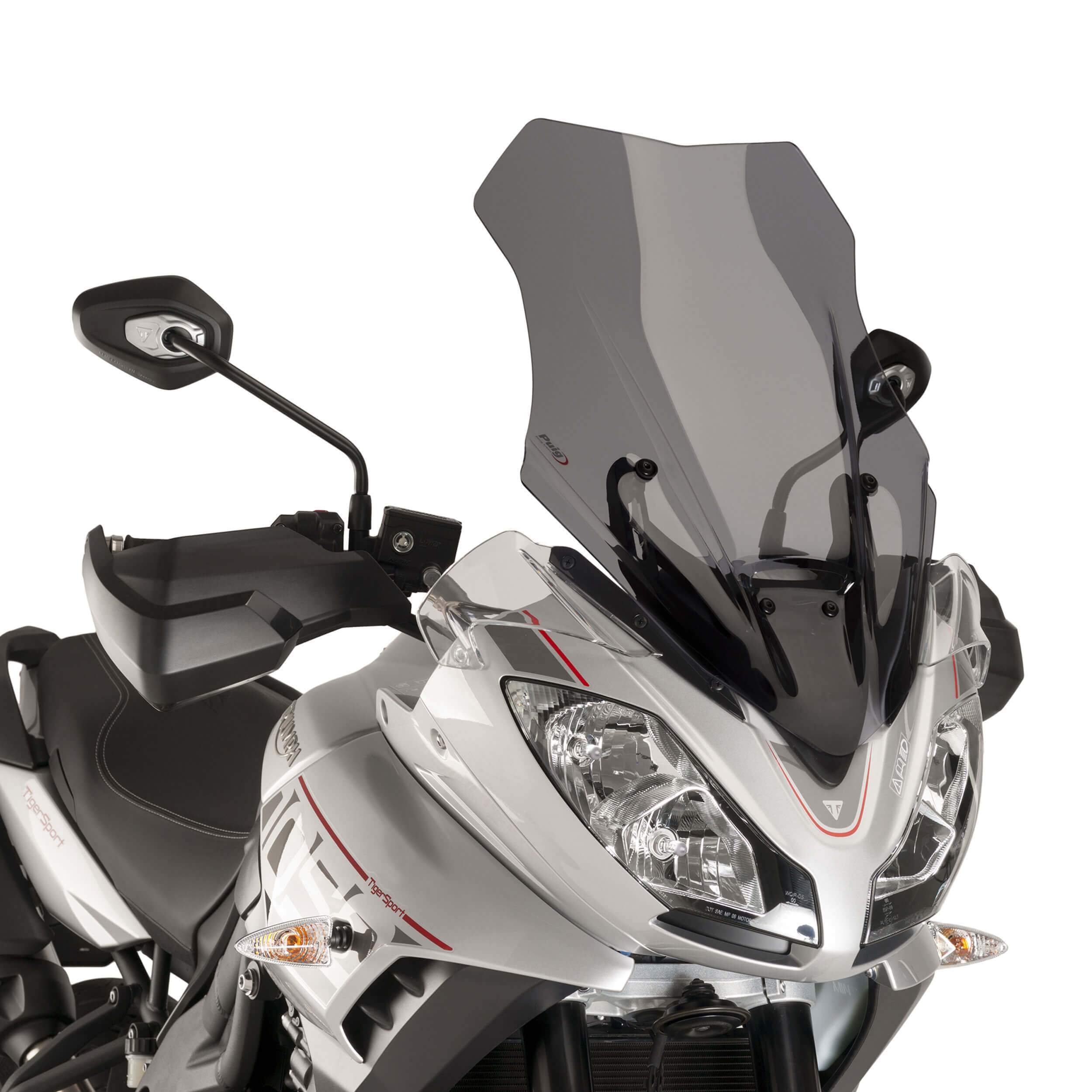 Puig Touring Screen | Dark Smoke | Triumph Tiger 1050 Sport 2016>2020 -  Shop name
