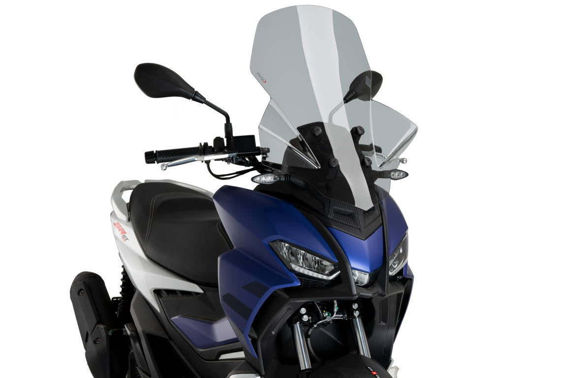 Puig Touring Screen | Light Smoke | Aprilia SR GT 125/200 2022>Current-M21482H-Screens-Pyramid Motorcycle Accessories