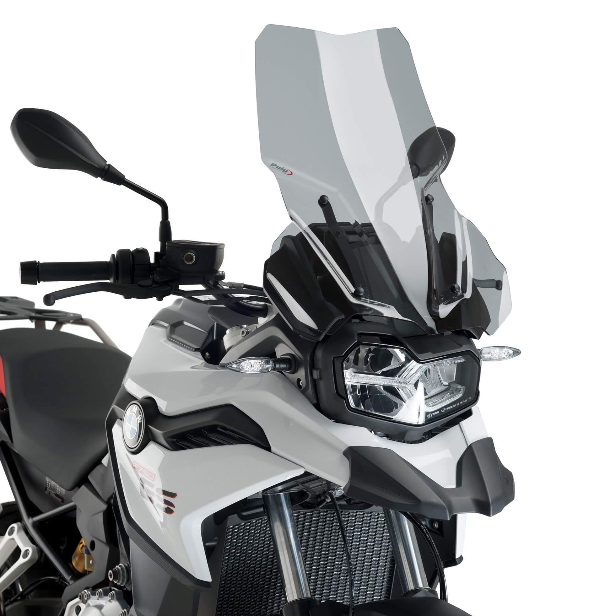 Puig Touring Screen | Light Smoke | BMW F 850 GS/GSA 2018>Current-M9770H-Screens-Pyramid Motorcycle Accessories