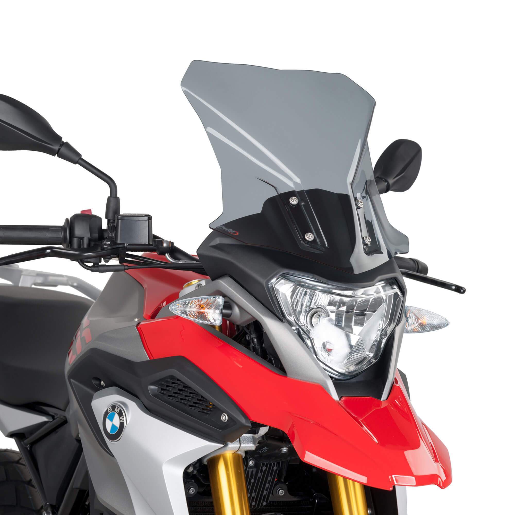 Puig Touring Screen | Light Smoke | BMW G310 GS 2017>2022-M9879H-Screens-Pyramid Motorcycle Accessories