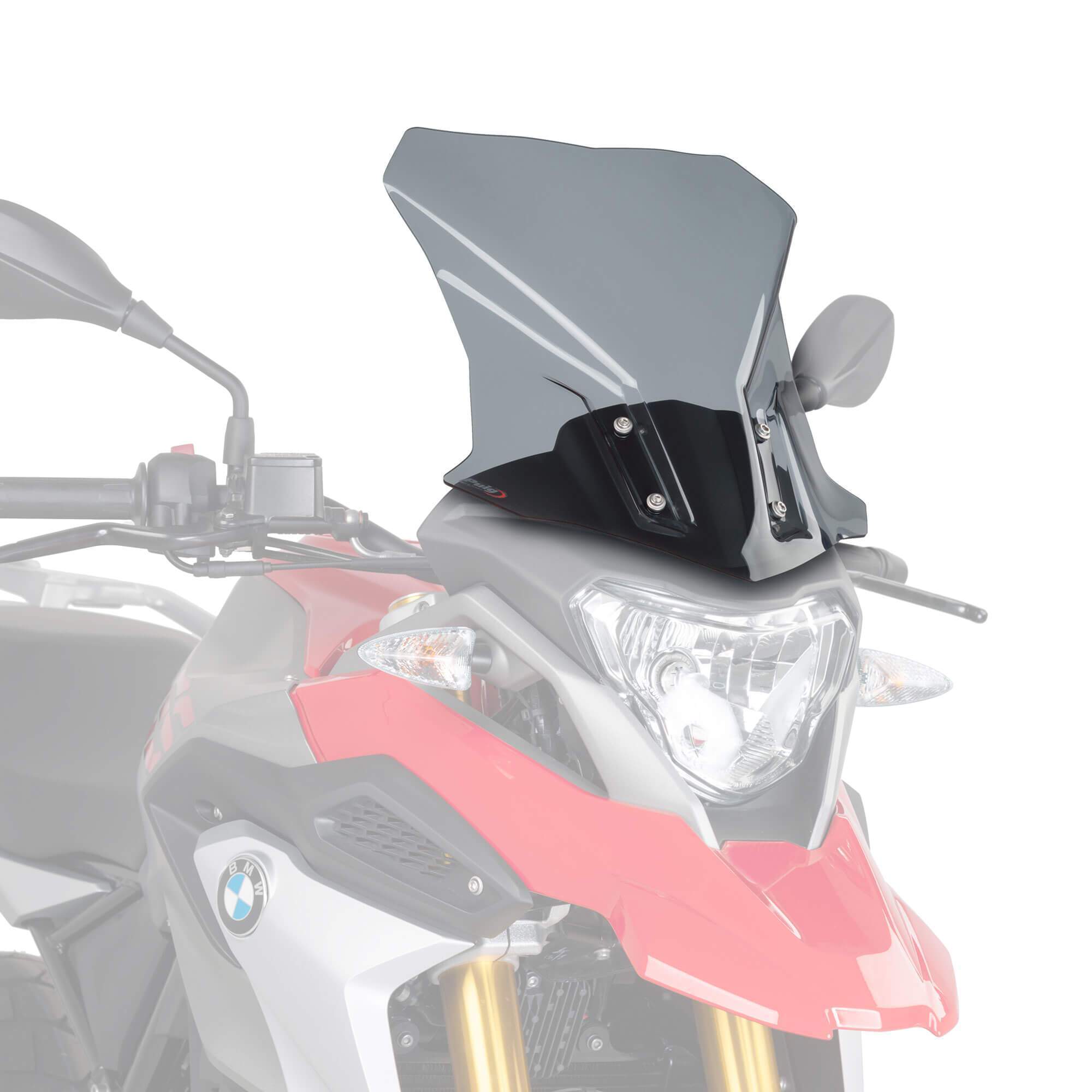 Puig Touring Screen | Light Smoke | BMW G310 GS 2017>2022-M9879H-Screens-Pyramid Motorcycle Accessories