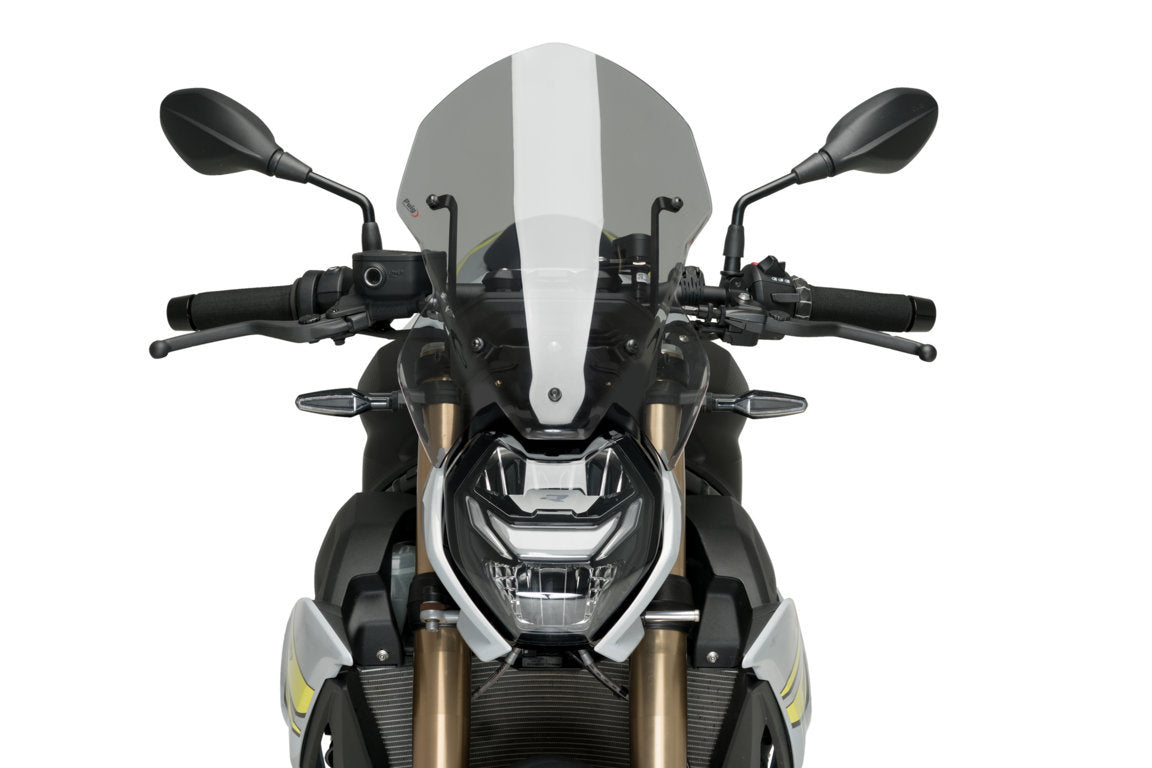 Puig Touring Screen | Light Smoke | BMW S 1000 R 2021>Current -   Pyramid Motorcycle Accessories