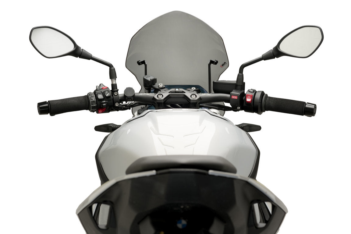 Puig Touring Screen | Light Smoke | BMW S 1000 R (incl. M) 2021>2024-Screens-Pyramid Motorcycle Accessories
