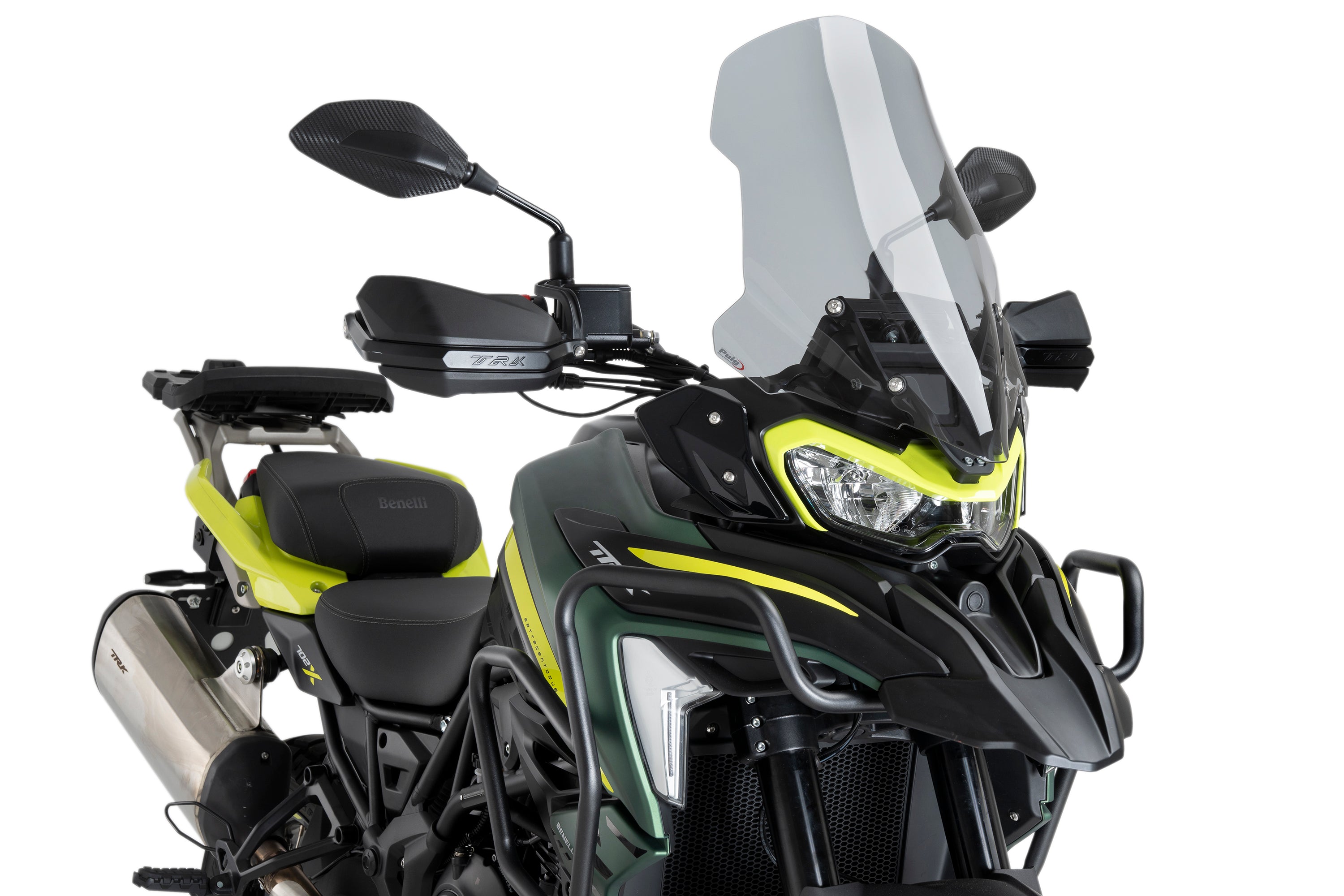 Puig Touring Screen | Light Smoke | Benelli TRK 702/X 2023>Current-Screens-Pyramid Motorcycle Accessories