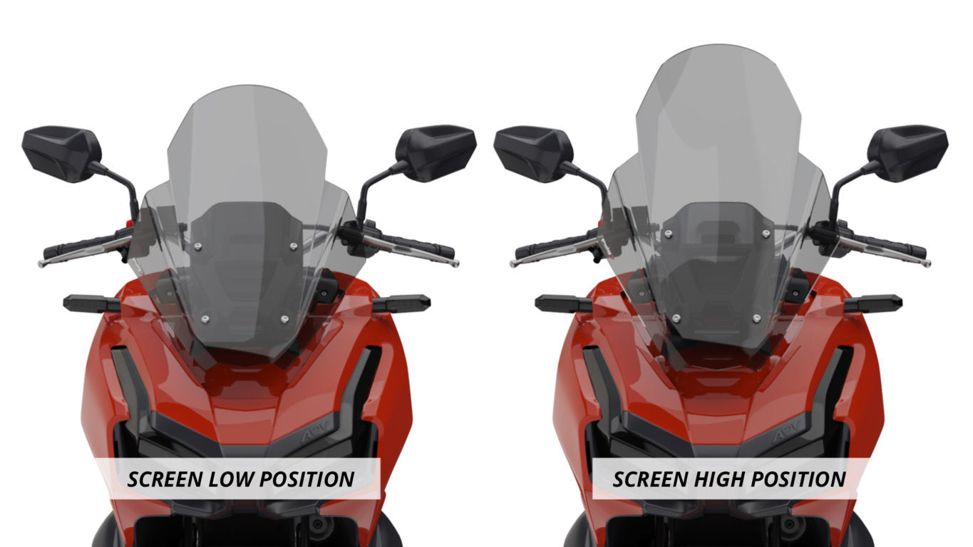Puig Touring Screen | Light Smoke | Honda ADV 150 2022>Current -  Shop name