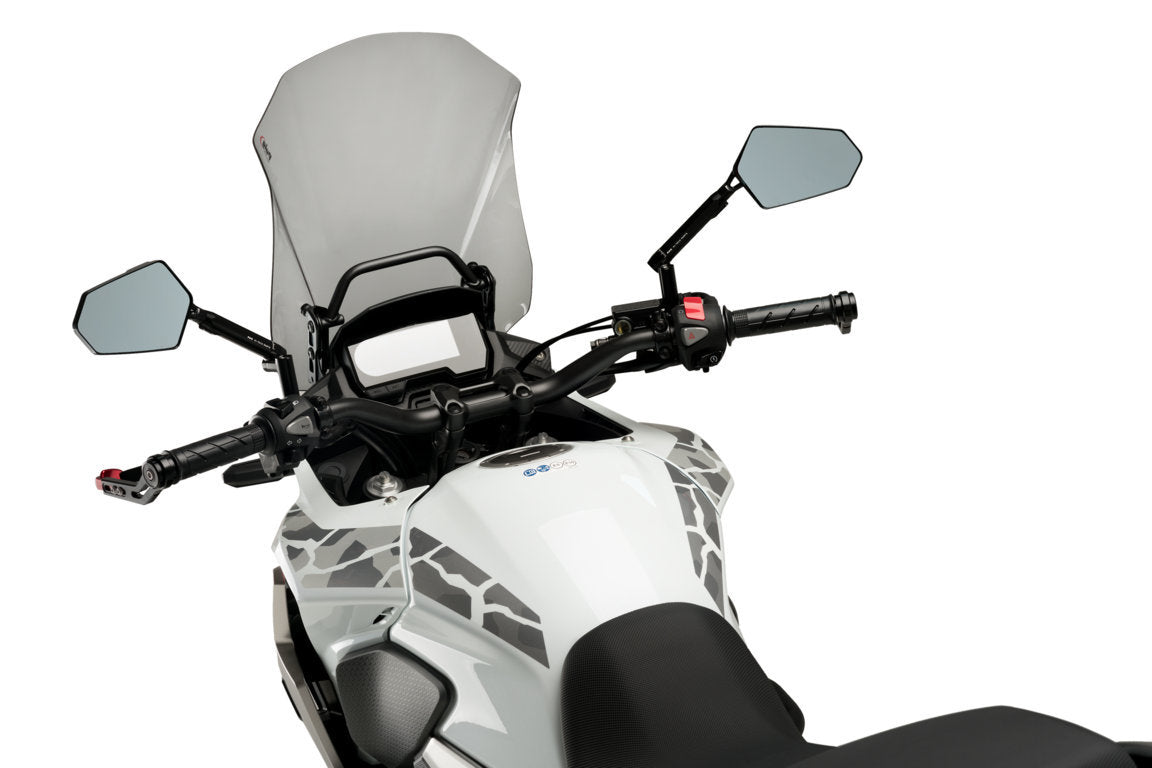 Puig Touring Screen | Light Smoke | Honda CB 500 X 2016>2023-M8901H-Screens-Pyramid Motorcycle Accessories