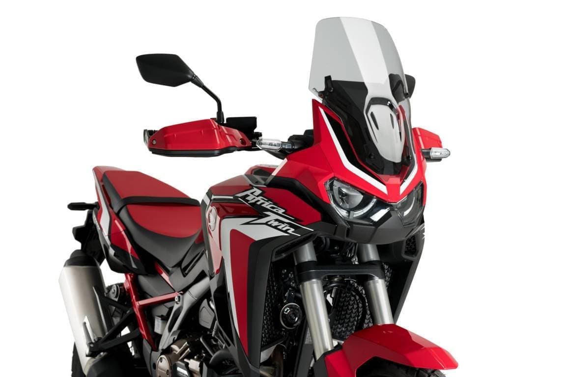 Puig Touring Screen | Light Smoke | Honda CRF 1100 L Africa Twin 2020>2023-M3818H-Screens-Pyramid Motorcycle Accessories