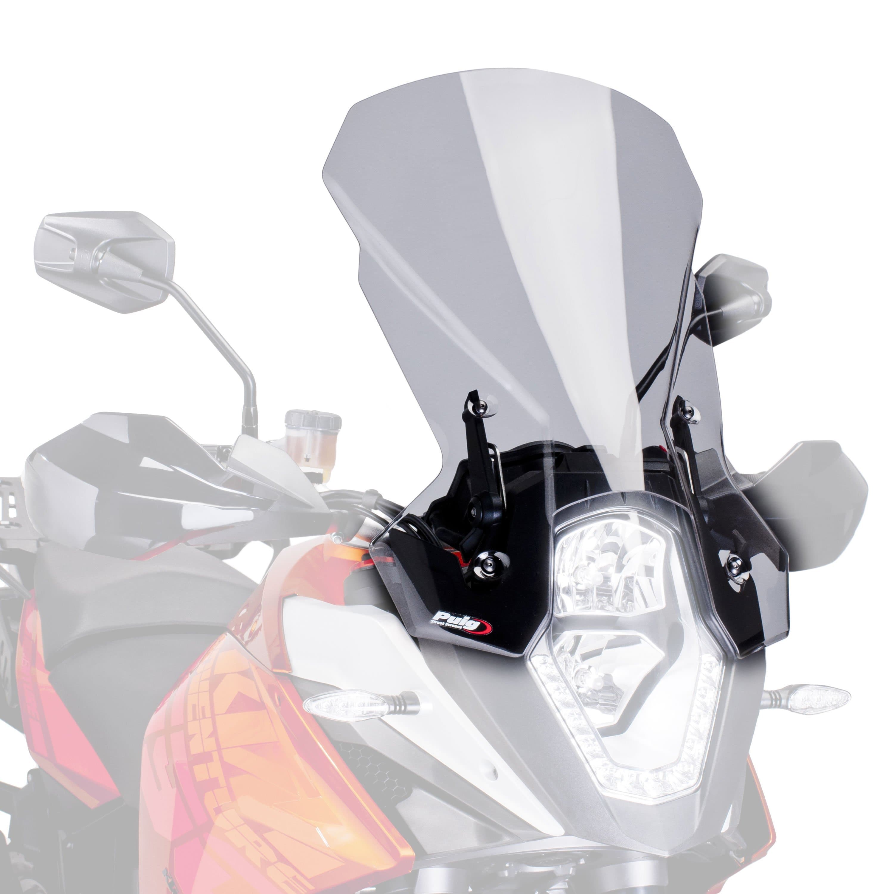Puig Touring Screen | Light Smoke | KTM 1090 Adventure R 2017>2020-M6494H-Screens-Pyramid Motorcycle Accessories