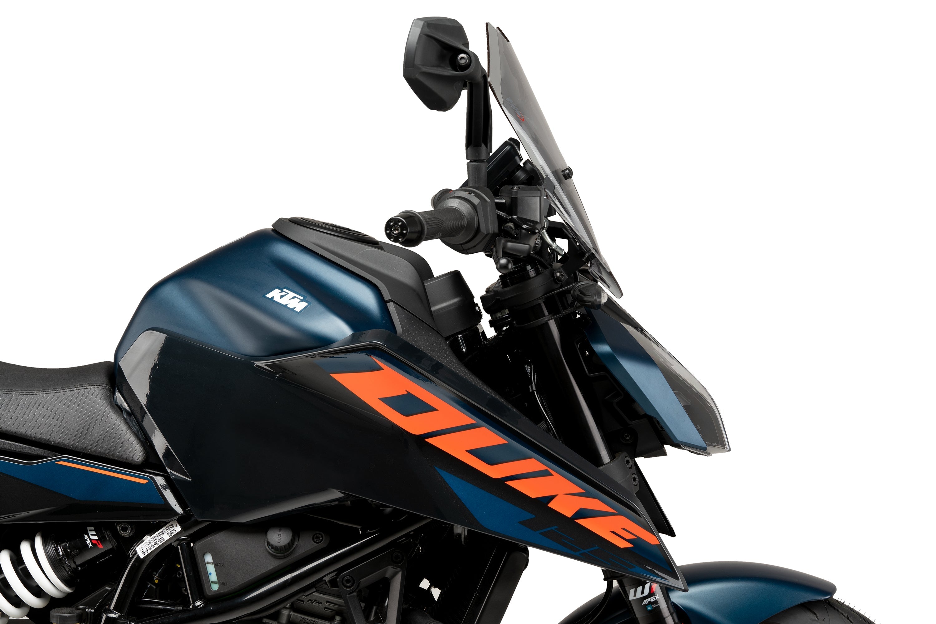 Puig Touring Screen | Light Smoke | KTM 125/390 Duke 2024>Current -  Shop name