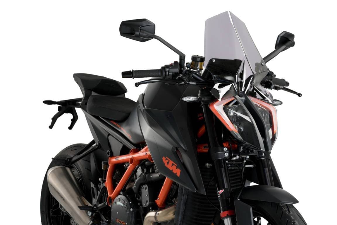 Puig Touring Screen | Light Smoke | KTM 1290 Superduke R 2020>Current-M20461H-Screens-Pyramid Motorcycle Accessories