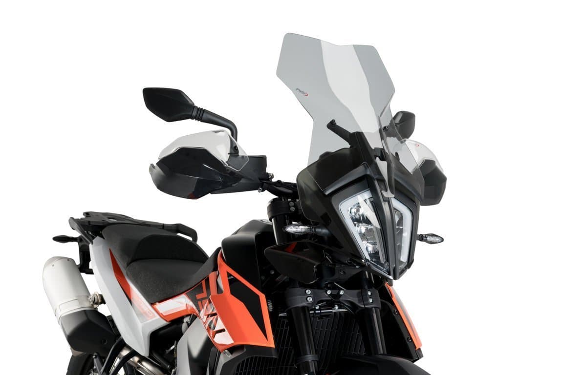 Puig Touring Screen | Light Smoke | KTM 790 Adventure 2019>2020-M3587H-Screens-Pyramid Motorcycle Accessories
