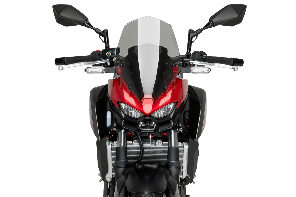 Puig Touring Screen | Light Smoke | Kawasaki Z500 2024>Current -  Shop name