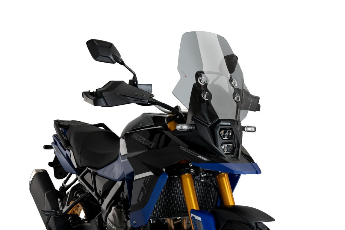 Puig Touring Screen | Light Smoke | Suzuki V-Strom 800DE/RE 2023>Current-Screens-Pyramid Motorcycle Accessories