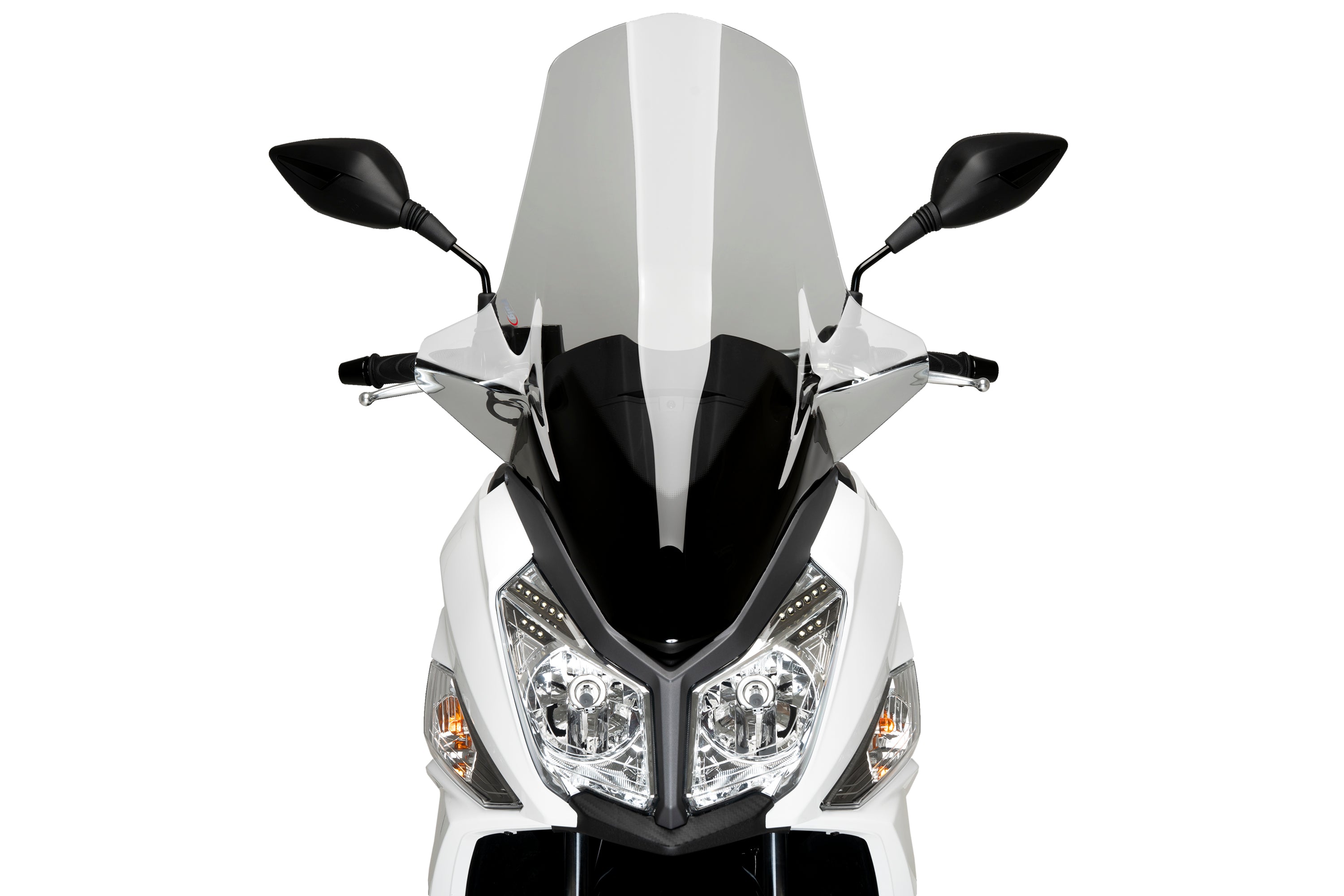 Victory Vision NEW Aero Light Tinted Windshield - 14" Height - By AJ Baggers