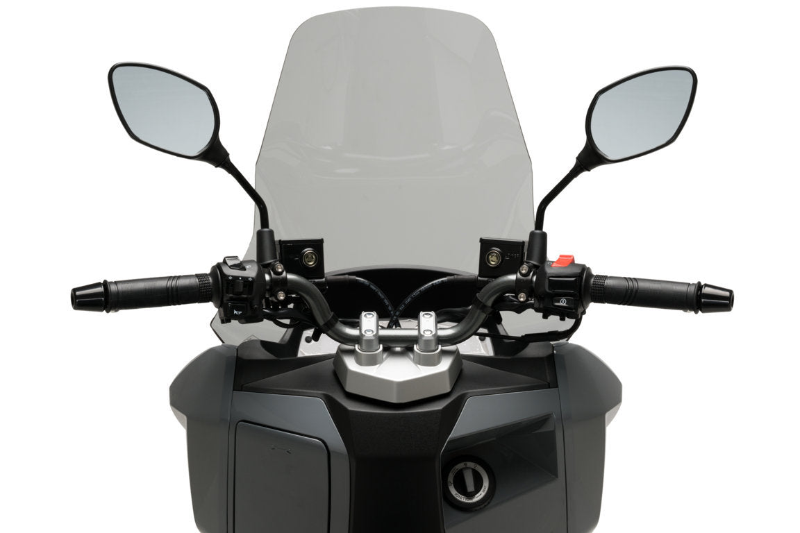 Puig Touring Screen | Light Smoke | Sym Jet X 125 2023>Current-M21534H-Screens-Pyramid Motorcycle Accessories