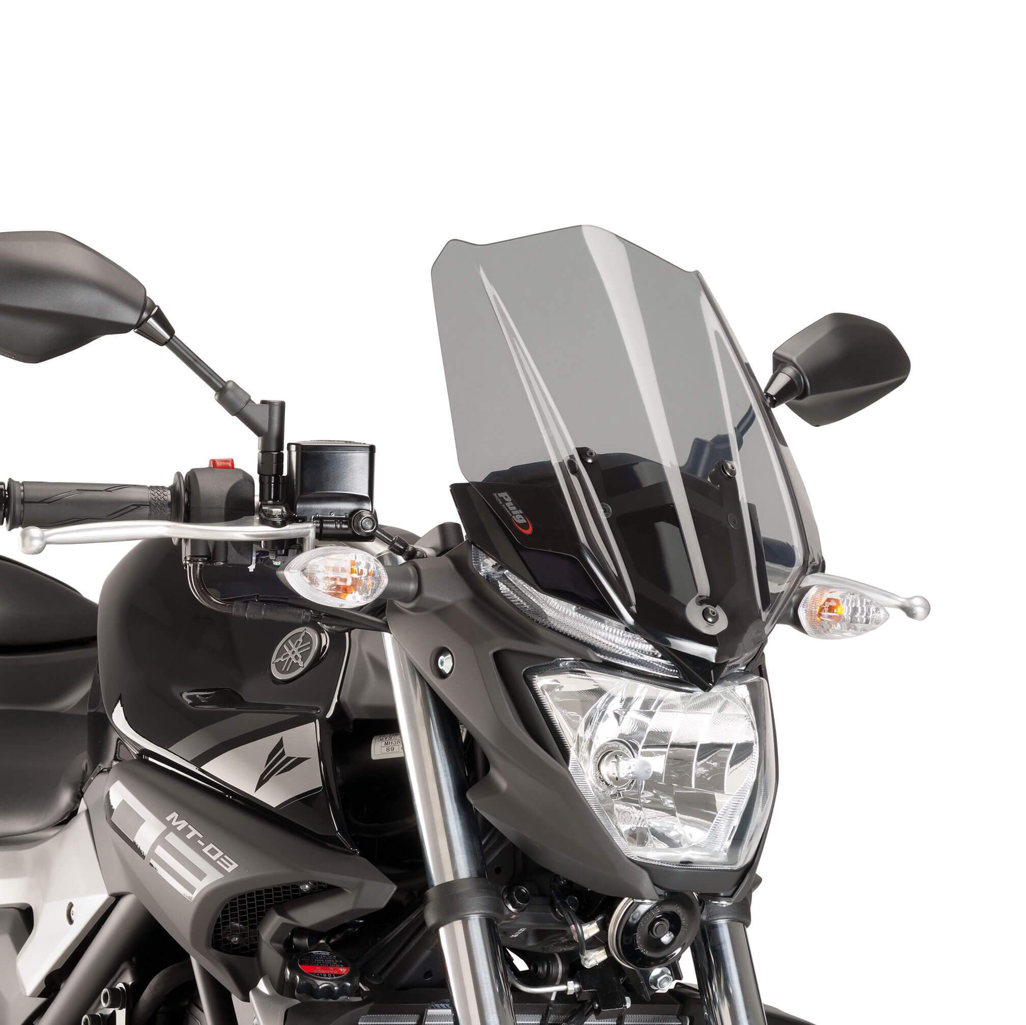 Puig Touring Screen | Light Smoke | Yamaha MT-03 2016>2019 -  Shop name
