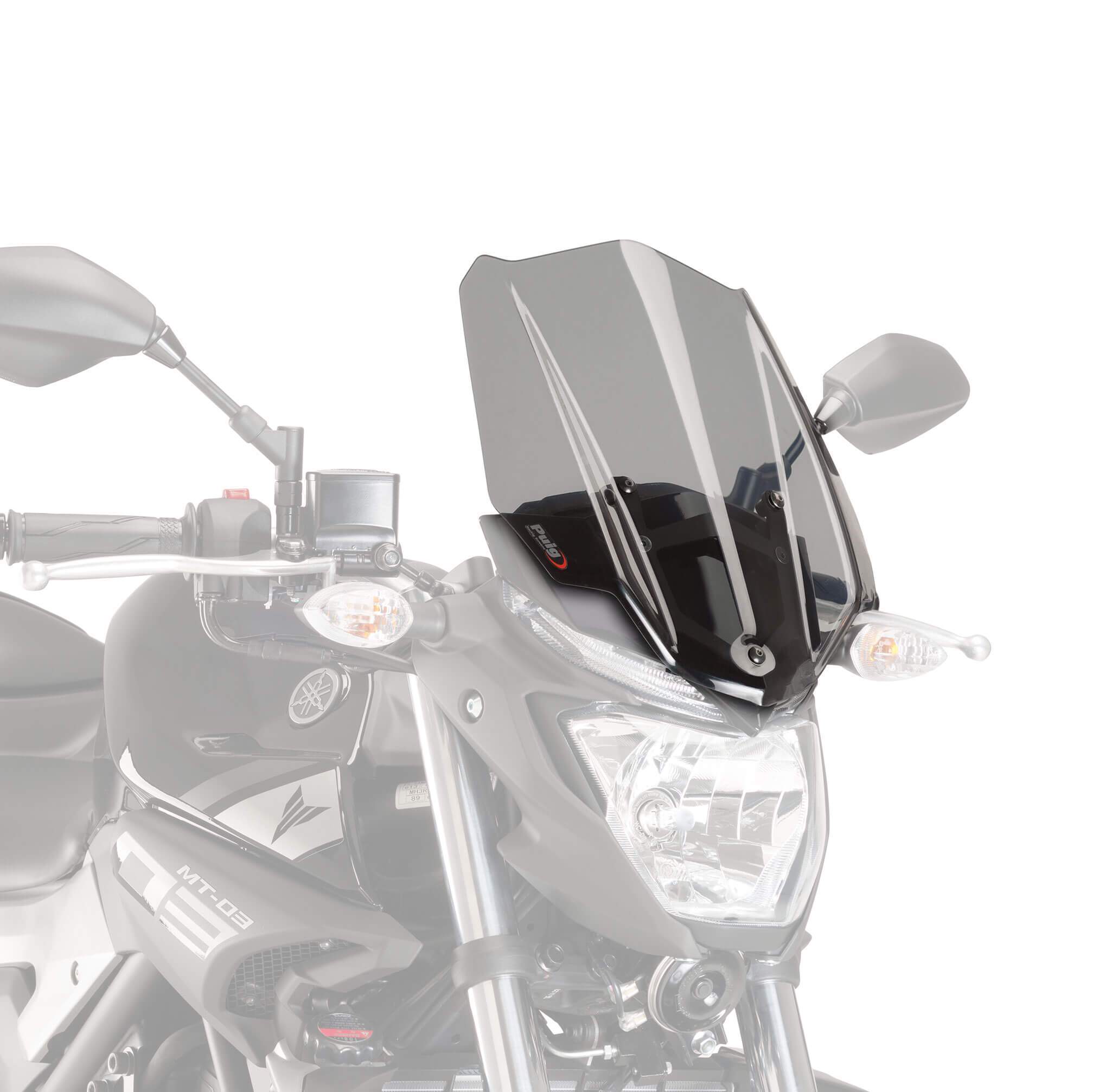 Puig Touring Screen | Light Smoke | Yamaha MT-03 2016>2019 -  Shop name