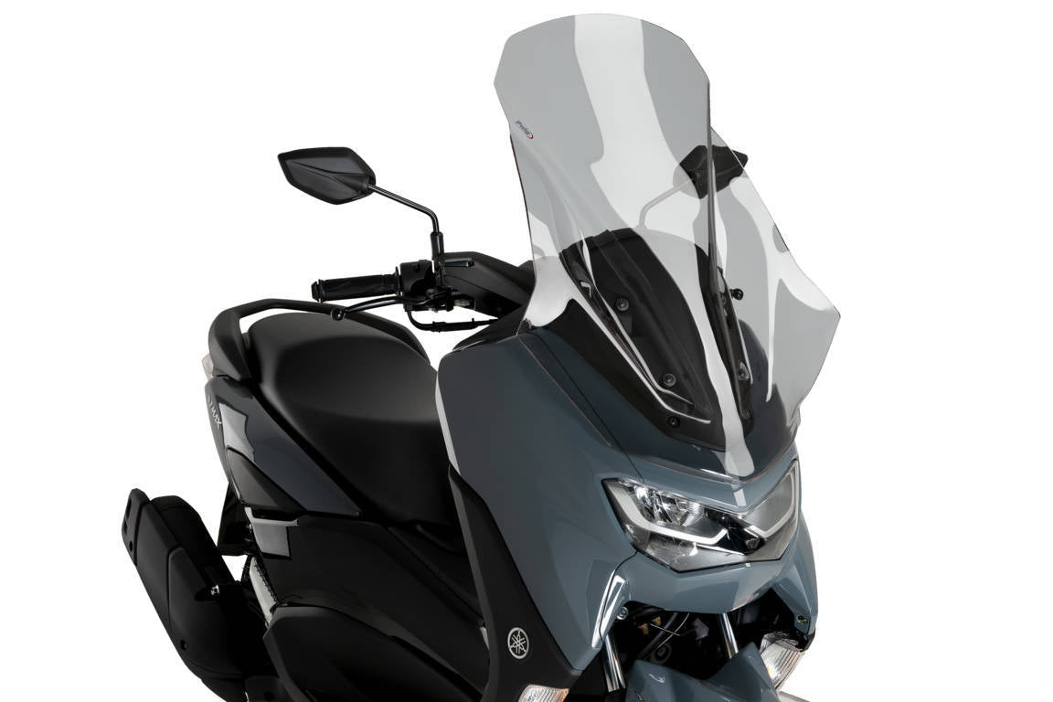 Puig Touring Screen | Light Smoke | Yamaha NMAX 125 2021>Current-M21802H-Screens-Pyramid Motorcycle Accessories