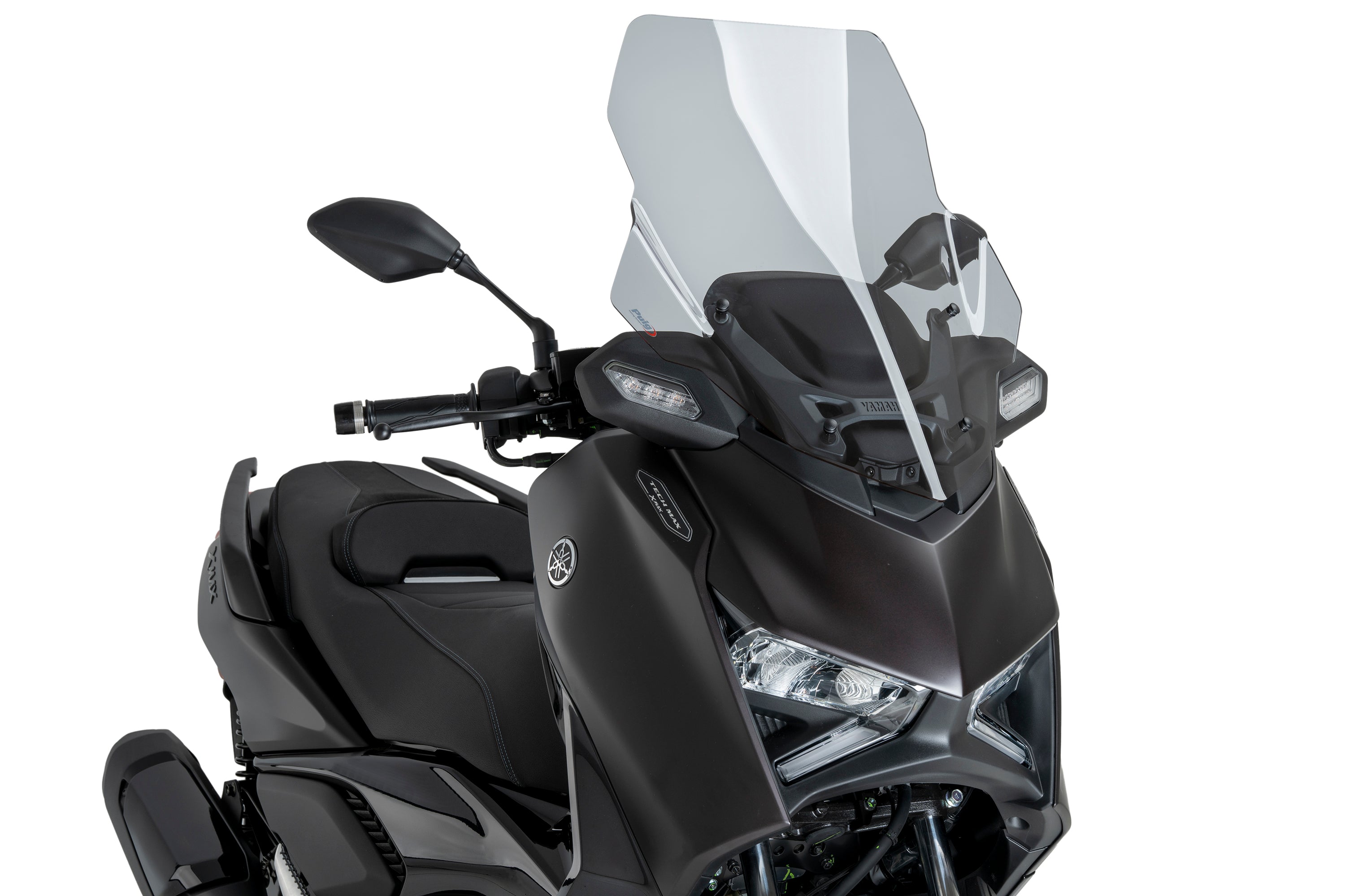 Puig Touring Screen | Light Smoke | Yamaha XMAX 125/300 Tech Max 2025>Current-Screens-Pyramid Motorcycle Accessories