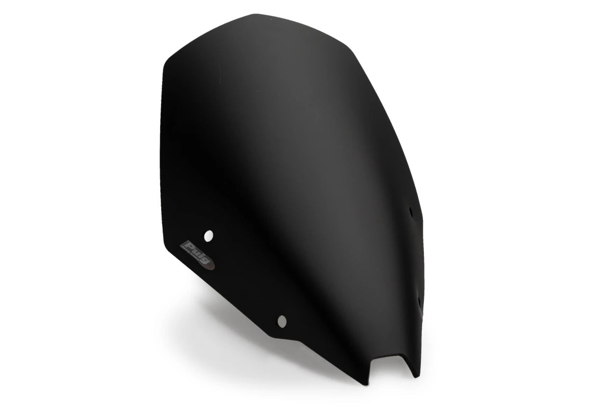 Puig Touring Screen | Matte Black (Opaque) | Kawasaki Z500 2024>Current -  Shop name