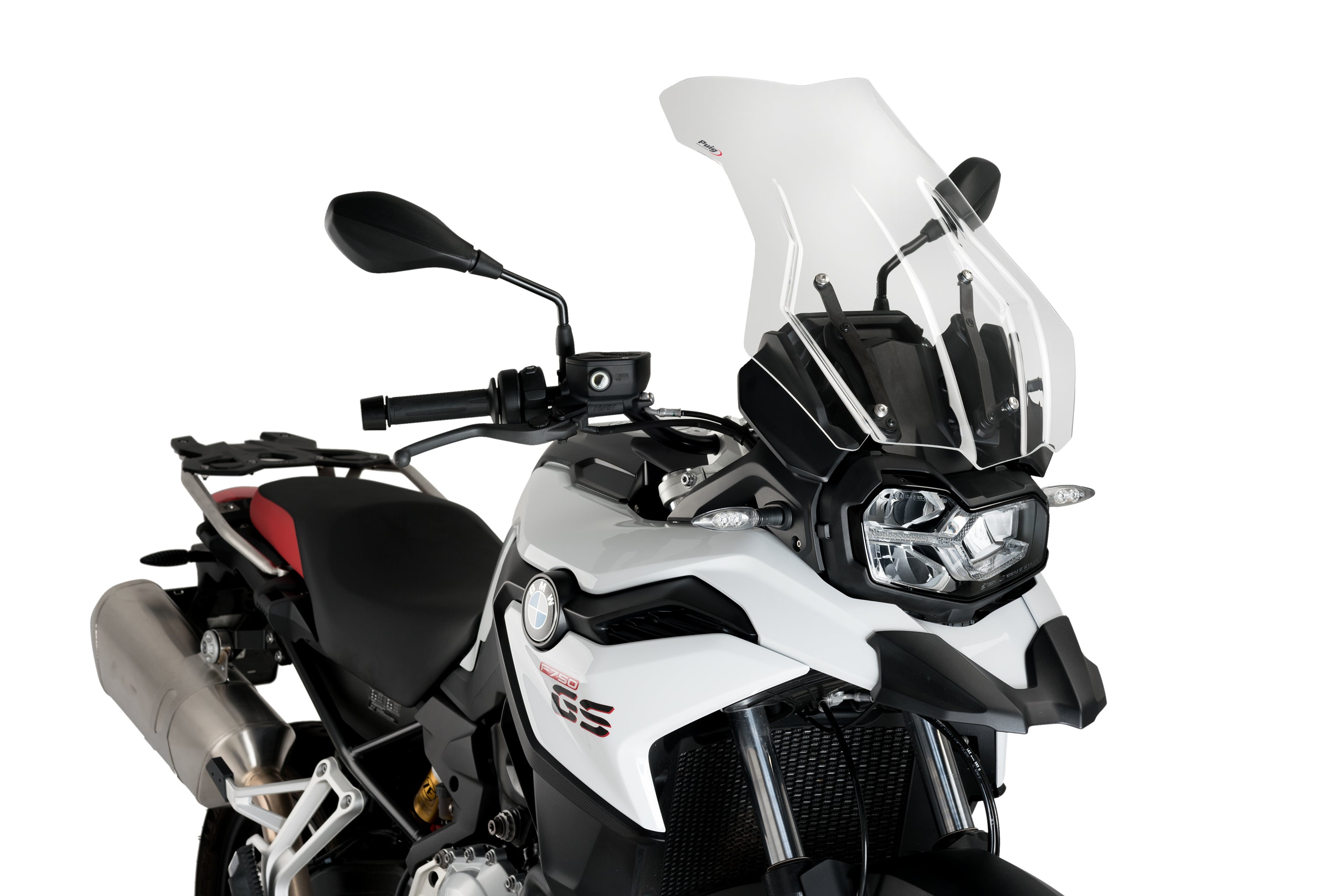 Puig Touring Screen (Option A) | Clear | BMW F 750 GS 2018>2024-Screens-Pyramid Motorcycle Accessories