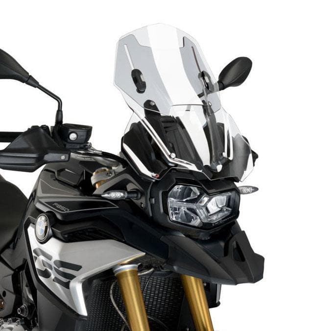 Puig Touring Screen (Option B) | Clear | BMW F 850 GS Adventure 2018>2023-Screens-Pyramid Motorcycle Accessories