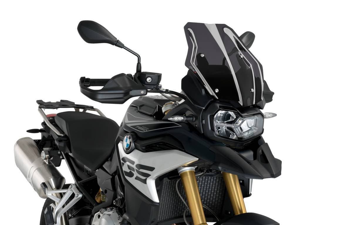 Puig Touring Screen (Option B) | Dark Smoke | BMW F850 GS 2018>Current-M3769F-Screens-Pyramid Motorcycle Accessories