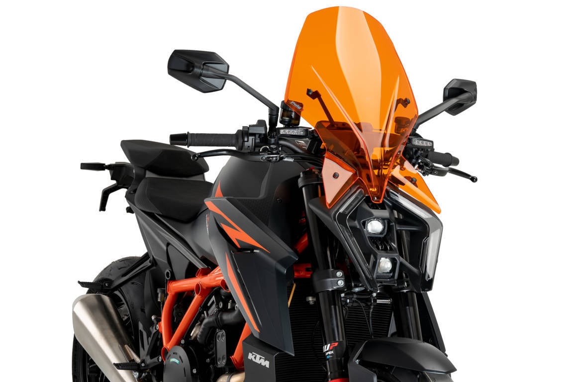 Puig Touring Screen | Orange | KTM 1390 Super Duke R incl. EVO 2024>Current -  Shop name