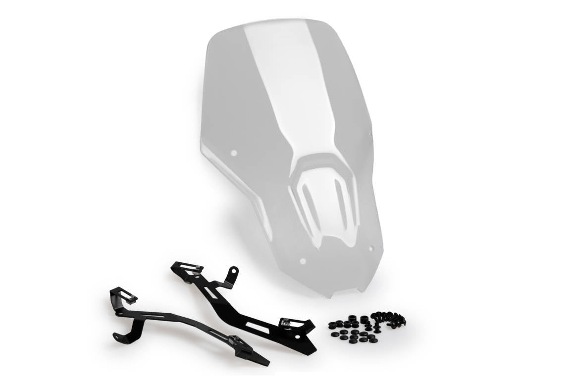 Puig Touring Screen with Supports | Clear | Honda CRF1100L Africa Twin 2020>2023 -  Shop name