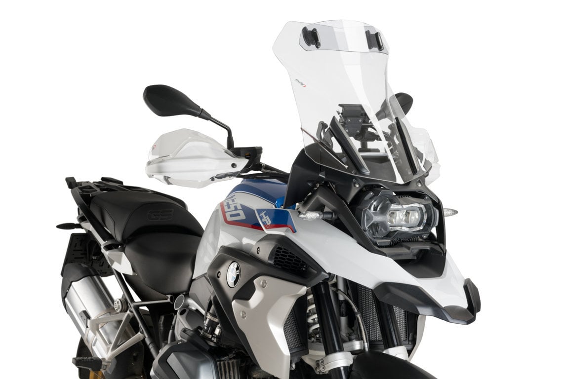 Puig Touring Screen with Visor | Clear | BMW R 1250 GS Adventure 2018>2024 -  Shop name