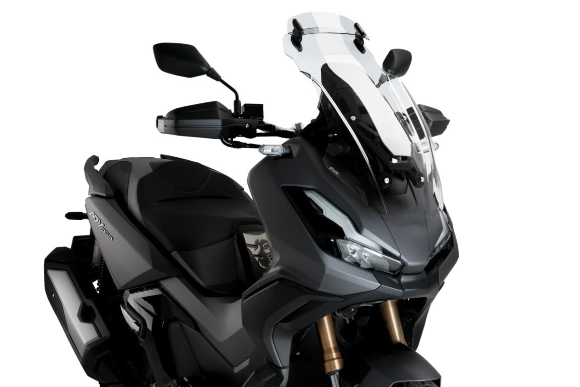 Puig Touring Screen with Visor | Clear | Honda ADV 350 2022>Current -  Shop name