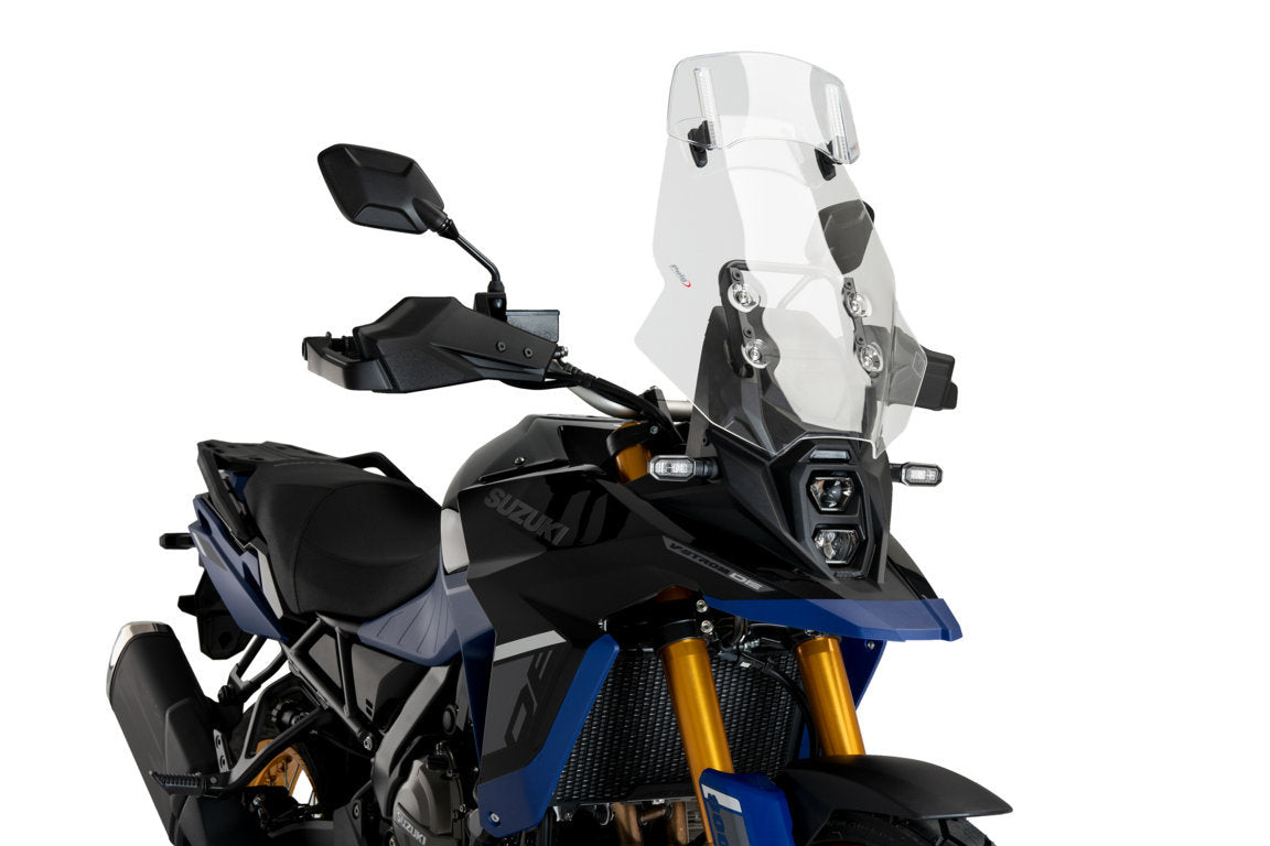 Puig Touring Screen with Visor | Clear | Suzuki V-Strom 800DE/RE 2023>Current -  Shop name
