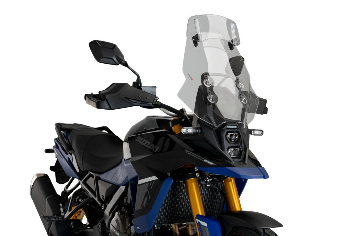Puig Touring Screen with Visor | Light Smoke | Suzuki V-Strom 800DE/RE 2023>Current -  Shop name