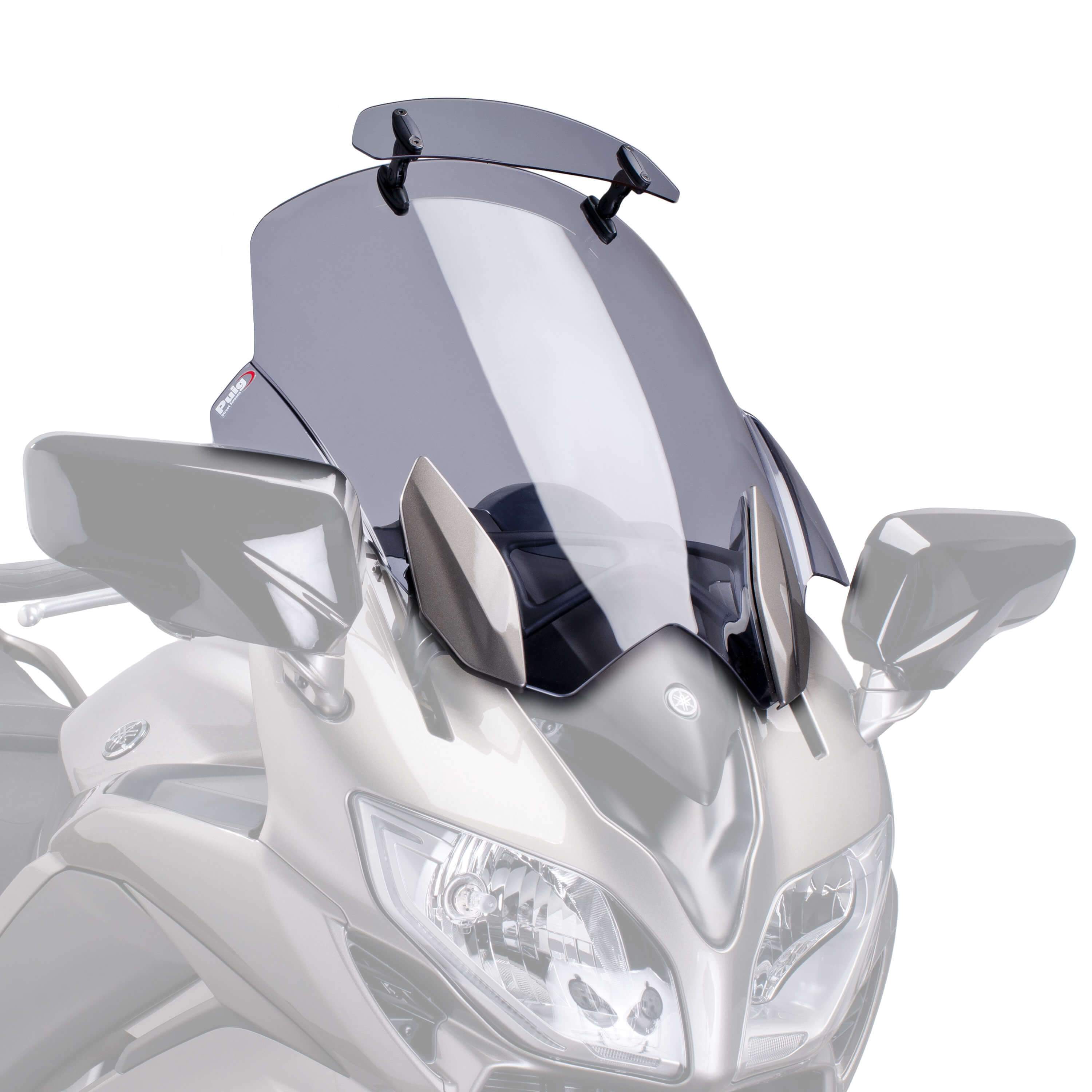 Puig Touring Screen with Visor | Light Smoke | Yamaha FJR 1300 2013>2020 -  Shop name