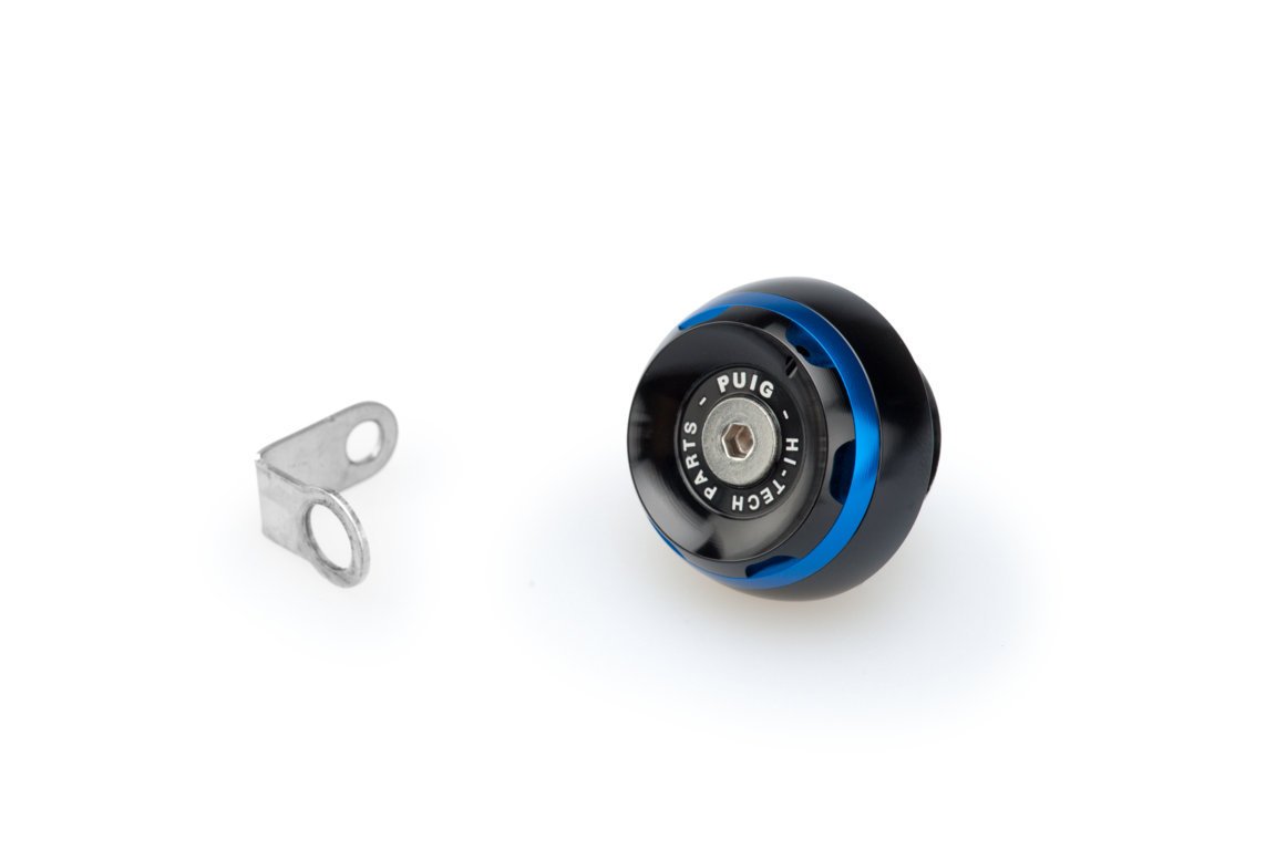 Puig Track Oil Plug | Blue | Triumph Speed Twin 1200 2019>Current-Oil Plugs-Pyramid Motorcycle Accessories