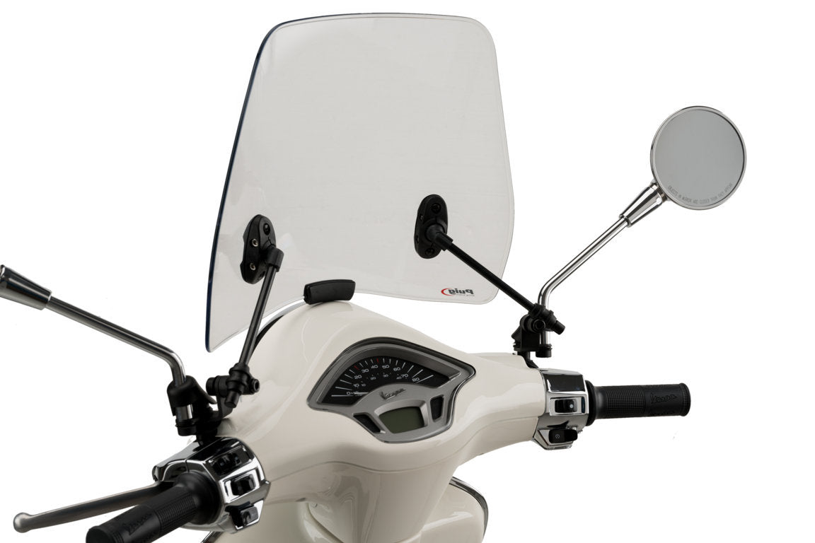Puig Trafic Screen for Vespa Primavera | Light Smoke -  Shop name