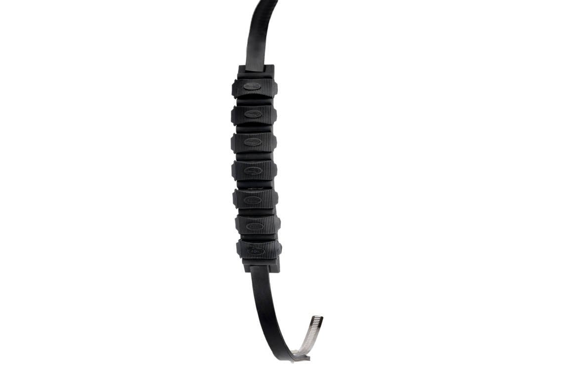 Puig Universal Exhaust Protector | Black-Crash Protection-Pyramid Motorcycle Accessories