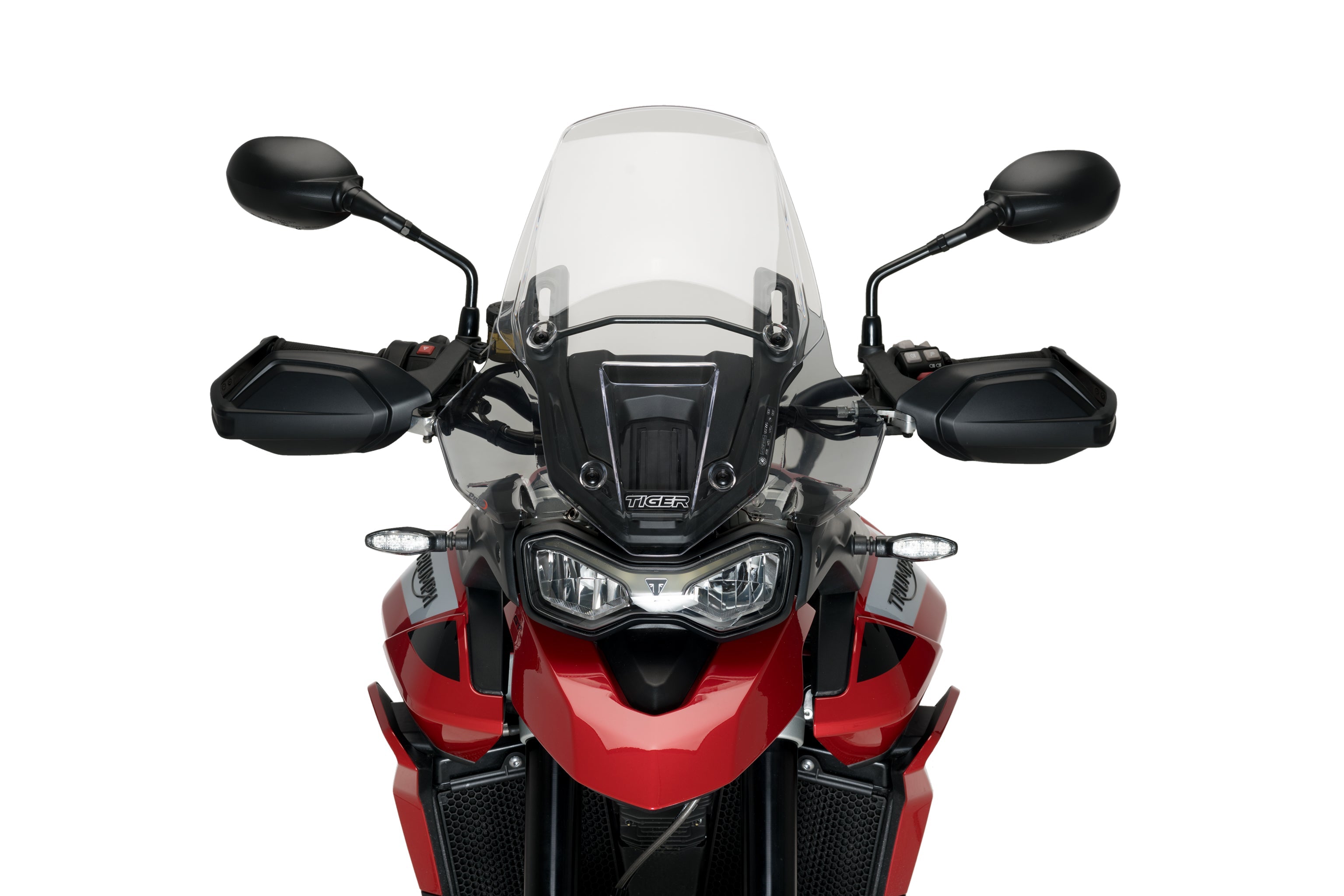 Puig Upper Deflectors | Light Smoke | Triumph Tiger 900/Tiger Sport 850 -  Shop name